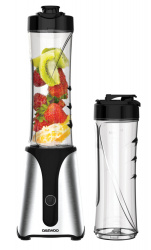 Daewoo Licuadora DBL829, 600ml, 300W, 1 Velocidad, Plata 
