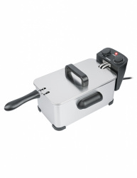 Daewoo Freidora de Aire DDF-364, 3 Litros, 1700W, 190 °C, Plata 