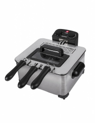 Daewoo Freidora de Aire DDF-376, 4 Litros, 1700W, 190 °C, Plata  