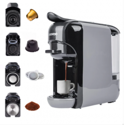 Daewoo Cafetera Espresso de Cápsulas DES491, 4 Tazas 