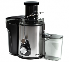 Daewoo Extractor de Jugos DJE-5658, 400W 950ml, 2 Velocidades, Negro/Plata 