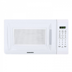 Daewoo Horno de Microondas DMDP07S2CW, 0.7 Pies Cúbicos, 1050W, Blanco 