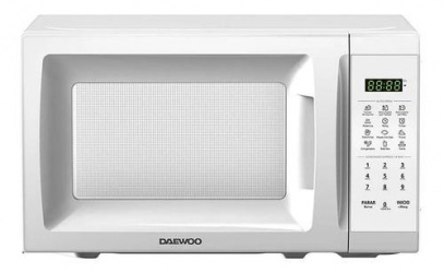 Daewoo Horno de Microondas DMDP11S2BW, 1.1 Pies Cúbicos, 1000W, Blanco 