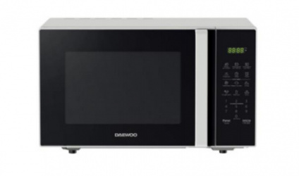 Daewoo Horno de Microondas DMDXX11S2BW, 1.1 Pies Cúbicos, 1500W, Negro/Blanco 