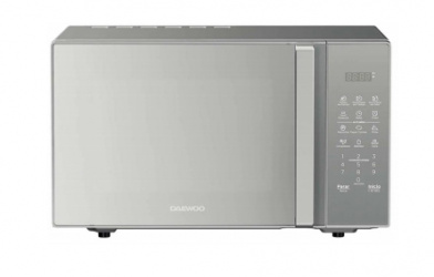 Daewoo Horno de Microondas DMDXX11S2MG, 1.1 Pies Cúbicos, 1500W, Plata 