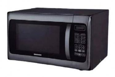 Daewoo Horno de Microondas DMM-1110MS, 1.1 Pies Cúbicos, 1000W, 31 Litros, Gris 