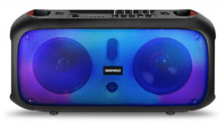 Daewoo Bocina DW-1987, Bluetooth, Inalámbrico, Negro 