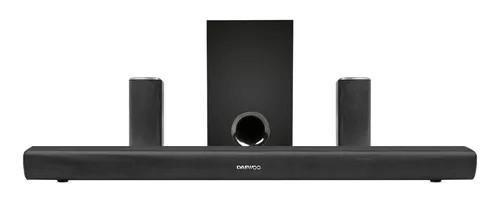 Daewoo Barra de Sonido DW-3283S, Bluetooth, Inalámbrico, 5.1 Canales, 40W RMS, USB, Negro 
