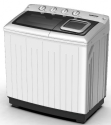 Daewoo Lavadora de Carga Vertical DWTT13M2NUFW, 13kg, Blanco 