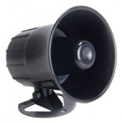 Dahua Sirena para Exterior ARA16, Alámbrico, 105dB, Negro 