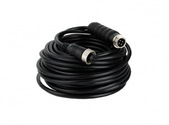 Dahua Cable para DVR Móvil, DIN 4 Pin, 6 Metros, Negro 