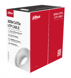 Dahua Bobina de Cable Ethernet Cat5e, UTP, 305 Metros 