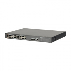 Switch Dahua Gigabit Ethernet DH-PFS4226-24GT-240, 24 Puertos PoE 10/100/1000Mbps, 52 Gbit/s, 8000 Entradas - Administrable 