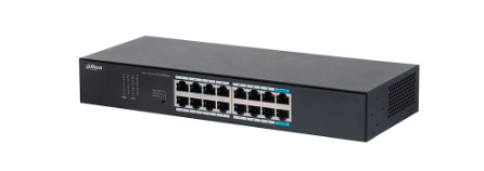 Switch Dahua DH-S3016-16GT, 16 Puertos Gigabit Ethernet 10/100/1000, 32 Gbit/s, 16000 Entradas, No Administrado 