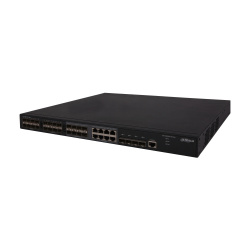 Switch Dahua Gigabit Ethernet S5500-24GF4XF-E, 8 Puertos 10/100/1000Mbit/s + 16 Puertos SFP Base-X + 8 Puertos SFP, 336 Gbit/s, 16.000 Entradas - Administrable 