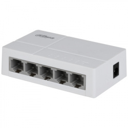 Switch Dahua Fast Ethernet DH-SF1005L, 5 Puertos 10/100Mbps, 1.000 Gbit/s, 2000 Entradas - No Administrable 
