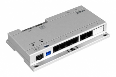 Dahua Switch PoE para Sistema IP DH-VTNS1060A, Cat 5e, 6x Puertos 