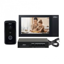 Dahua Kit Videoportero KTP02 incluye Frente de Calle, Monitor y Switch PoE 