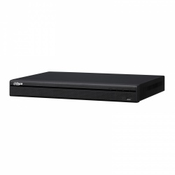 Dahua NVR de 16 Canales DHI-NVR4216-16P-4KS2 para 2 Discos Duros, máx. 12TB, 1x RJ-45 