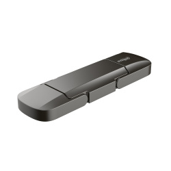Memoria USB Dahua USB-S809-32-256GB, 256GB, USB-A/USB-C 3.1, Lectura 520MB/s, Escritura 460MB/s, Gris 