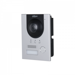 Dahua Frente de Calle DHI-VTO2201F-P-S2, Altavoz, Alámbrico, Negro/Gris 