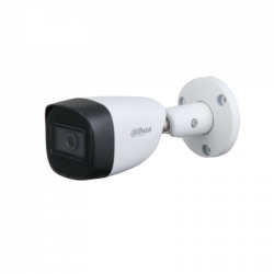 Dahua Cámara CCTV Bala IR para Interiores/Exteriores HAC-HFW1200CMN-A, Alámbrico, 1920 x 1080 Pixeles, Día/Noche, Blanco/Negro 