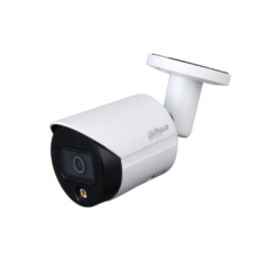 Dahua Cámara de Seguridad IP Bullet IR para Interiores/Exteriores IPC-HFW2439S-SA-LED-28, Alámbrico, 2688 x 1520 Pixeles, Día/Noche  