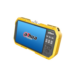 Dahua Probador de Video IP/HDCVI PFM907, 12V, Compresión H.265/H.264, Negro/Amarillo 