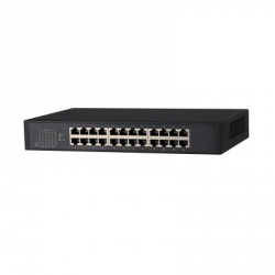 Switch Dahua Gigabit Ethernet PFS3024-24GT, 24 Puertos 10/100/1000Mbps, 48Gbit/s, 8000 Entradas - No Administrable 