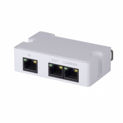 Dahua Adaptador e Inyector de PoE PFT1300, 3W, 1x RJ-45 Entrada 2x RJ-45 Salida 