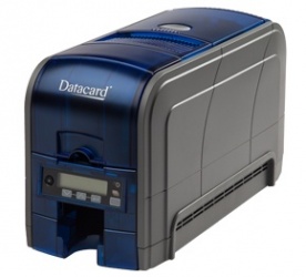 DataCard SD160 Impresora de Credenciales, Sublimación de Tinta, USB, Negro/Azul 
