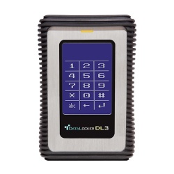 Disco Duro Externo Datalocker DL3 Encrypted, 2TB, USB A 3.0, Negro/Plata 