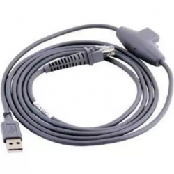 Datalogic Cable para Lector de Código de Barras, USB-A, 1.8m, Gris 