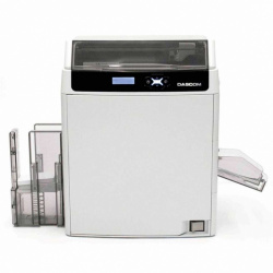DataProducts Dascom DC-7600 Impresora de Tarjetas, Sublimación, 600 x 600DPI, USB 2.0/Ethernet, Blanco 