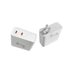 D-Bugg Cargador de Pared DB-PD64, 65W, 9V, 2 x USB-C  
