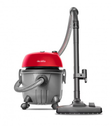 Decakila Aspiradora CUVC004B, 1200W, 15 Litros, Gris/Rojo 