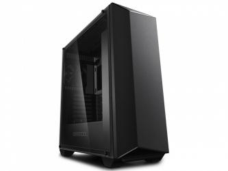 Gabinete DeepCool Earlkase RGB con Ventana, Tower, ATX/Micro-ATX/Mini-ITX, USB 2.0/3.0, sin Fuente, Negro 