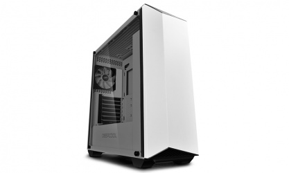 Gabinete DeepCool Earlkase con Ventana RGB, Midi-Tower, ATX/Micro-ATX/Mini-ITX, USB 2.0/3.0, sin Fuente, Blanco 