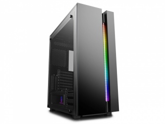 Gabinete DeepCool New Ark 90SE con Ventana RGB, Midi-Tower, ATX/EATX/Micro ATX/Mini-ITX, USB 3.0, sin Fuente, Negro 