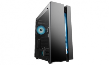 Gabinete DeepCool New Ark 90 con Ventana RGB, Midi-Tower, ATX/EATX/Mini-ITX, USB 3.0, sin Fuente, Negro 