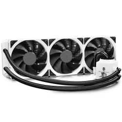 DeepCool CAPTAIN 360 EX WHITE RGB Enfriamiento Líquido para CPU, 3x 120mm, 500 - 1800RPM 