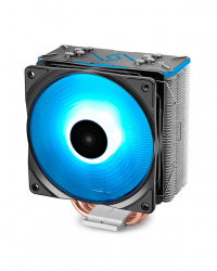 Disipador CPU DeepCool GAMMAXX GT A-RGB, 120mm, hasta 1500RPM, Negro  