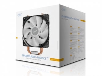 Disipador CPU DeepCool GAMMAXX 400 V2 LED Azul, 120mm, 500 - 1650RPM, Aluminio/Negro 