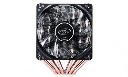 Disipador CPU DeepCool NEPTWIN V2, 120mm, 900 - 1500RPM, Negro 