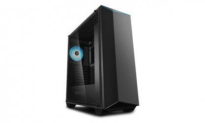 Gabinete DeepCool Earlkase V2 con Ventana RGB, Midi-Tower, ATX/Micro-ATX/Mini-ITX, USB 2.0/3.0, sin Fuente, Negro 