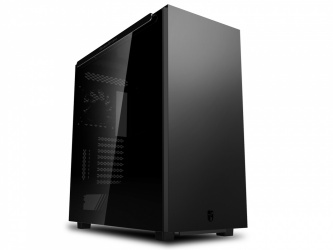 Gabinete DeepCool MACUBE 550 con Ventana, Full-Tower, ATX/Micro ATX/Mini-ITX, USB 3.0, sin Fuente, 1 Ventilador Instalado, Negro 