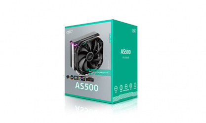 Disipador CPU DeepCool AS500, 140mm, hasta 1200RPM, Negro  