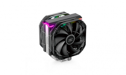 Disipador CPU DeepCool AS500 PLUS, 140mm, hasta 1200RPM, Negro  