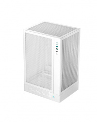 Gabinete DeepCool CH170, Midi-Tower, Mini-ITX, USB 2.0/3.0, sin Fuente, sin Ventiladores Instalados, Blanco 