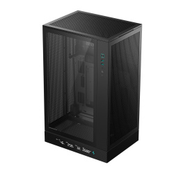 Gabinete DeepCool CH270, Mini-Tower, Micro-ATX/Mini-ITX, USB 3.0, sin Fuente, sin Ventiladores Instalados, Negro 